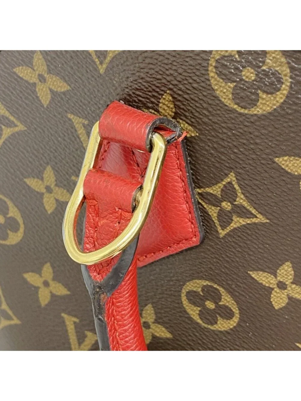 Louis Vuitton Handbag Monogram Alma Bag Intu Bag Rouge